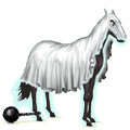 unicornio de montar alado fantasma