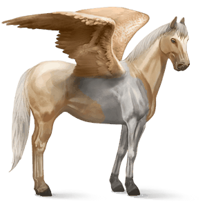 pegaso de montar silla francesa overo