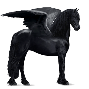 pegaso de montar gris claro