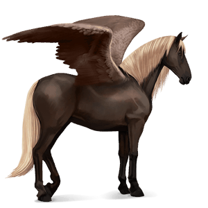 pegaso de montar gris claro