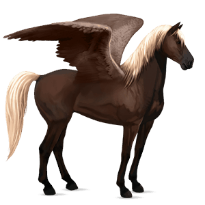 pegaso de montar roano