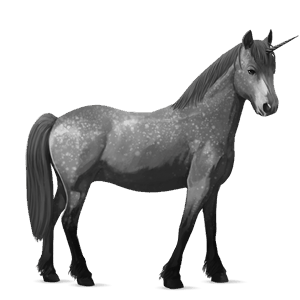 unicornio poni poni de terranova alazán