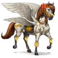 pegaso de montar rose