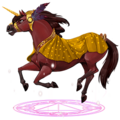 unicornio de montar aeon