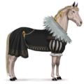 unicornio de montar pelaje de ana de austria