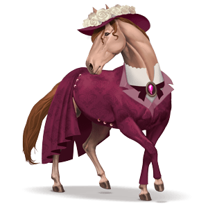 unicornio de montar pelaje de mary morstan